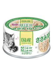 Aixia Miaw Miaw 貓罐 - 雞肉+白飯魚 60g